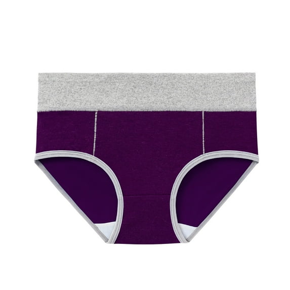 WMTBSRSW High Waisted Underwear for Women Tummy Control Cotton Plus Size M-5XL Full Coverage Slimming Packs Ladies Panties Briefs