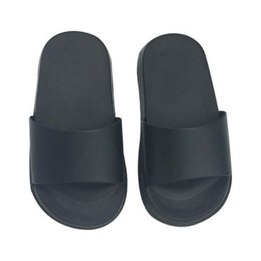 WMTBSRSW Kids Slide Sandals Toddler Boys Girls Comfortable Slip-On Sandals Summer No Slip Slippers for Beach Pool Shower