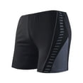 thumbnail image 1 of WMTBSRSW Men's Colorblock Athletic Swim Jammers Quick Dry Square Leg Swim Briefs Competitive Swimsuit Trunks, 1 of 3