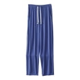 thumbnail image 1 of WMTBSRSW Men's Pajamas Pnats Ligtweight Lounge Pants with Pockets Soft Drawstring Sleep Full Length Pants Big and Tall, 1 of 8