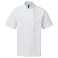 thumbnail image 1 of Premier  Adult Coolchecker Short-Sleeved Chef Jacket, 1 of 3