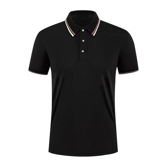 WMTBSRSW Mens Shirts Classic Fit Short Sleeve Quick Dry Moisture Wicking Casual T Shirts Workout Athletic Collared T Shirt