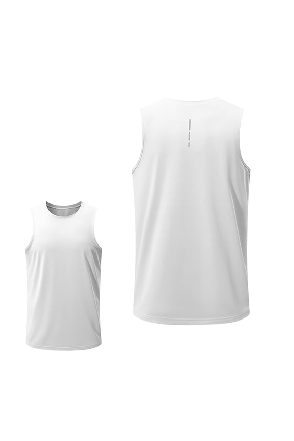 Mens Tank Tops Workout Gym Athletic Swim Summer Beach Tops Quick Dry Marathon Muscle Sleeveless Breathable Top Shirts