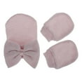 thumbnail image 1 of WMTBSRSW Newborn Baby Hats Mittens Set Infant No Scratch Mittens Gloves and Baby Turban Knot Hats Beanie, 1 of 6