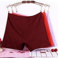 thumbnail image 1 of WMTBSRSW Pack of 3 High Waisted Boy Shorts Underwear for Women Plus Size Boyshort Panty Cotton Underpants Solid Elastid Wasiets Boyshorts for under Dress, 1 of 4