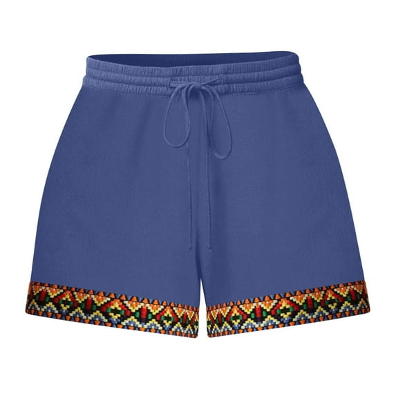 WMTBSRSW Shorts for Women Casual Summe Trendy 2024 Elastic High Waist Pants Lace Yoga Lounge Shorts Loose Comfy Beach Oufits