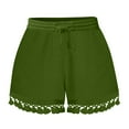 thumbnail image 1 of WMTBSRSW Shorts&nbsp;for&nbsp;Women Casual Summe Trendy 2024 Elastic High Waist Pants Lace Yoga Lounge Shorts Loose Comfy Beach Oufits, 1 of 5