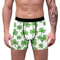 thumbnail image 1 of WMTBSRSW St Patrick’s Day Mens Boxer Briefs Funny Novelty Underwear Cool Breathable High Waisted Boxers Shorts Fun Gift for Husband Boyfriend No Fly, 1 of 6