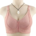 thumbnail image 1 of WMTBSRSW Summer Zip Front Closure Everyday Bra for Women Post Surgery Bralettes High Support with Adjustable Straps Wirefree, 1 of 6