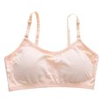thumbnail image 1 of WMTBSRSW Teens Training Bras 9-13Y Ultra Soft Stretch Girls First Bra Cotton Breathable Seamless Bras with Adjustable Strap, 1 of 3