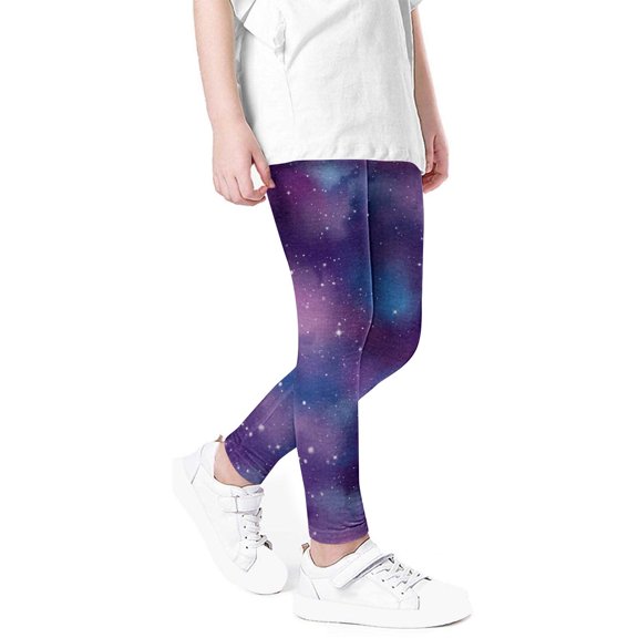 WMTBSRSW Toddler Girl Leggings Comfortable High Waist Leggings Girls Soft Stretchy Soft Leggings Sparkly Active Tight Pants