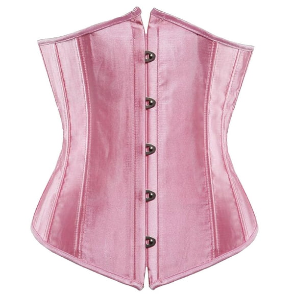 WMTBSRSW Underbust Corsets for Women Satin Corset Top Waist Trainer Fashion Bustier Cincher Corsets