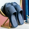 thumbnail image 1 of WMTBSRSW Unisex Shower Shoes Anti-Slip Cloud Slides Indoor Outdoor Bathroom Sandals Comfort Soft Slippers for Men and Women, 1 of 3