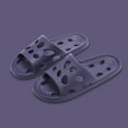 thumbnail image 1 of WMTBSRSW Unisex Shower Shoes Lightweight Slide Sandals Soft Cushioned Anti-Slip Pool Slides Comfort Quick Drying Shower Shoes with Drain Holes Bathroom Slides Slippers, 1 of 4