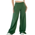 thumbnail image 1 of WMTBSRSW Wide Leg Active Sweat Pants for Women Casual Loose Cozy Sweatpants with Pockets High Waisted Lounge Trousers Flowy Pants Ladies Loungewear, 1 of 8