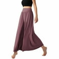 WMTBSRSW Wide Leg Pants Woman Casual Comfortable Flowy High Waist