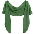 thumbnail image 1 of WMTBSRSW Women Knit Bolero Crop Top Long Sleeve Bolero Open Front Workout Cropped Shirts Sports Shrug Cardigan Free Size, 1 of 4