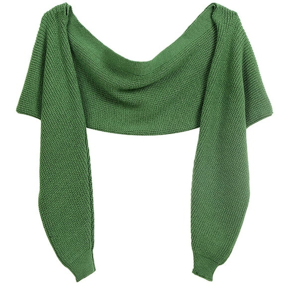 WMTBSRSW Women Knit Bolero Crop Top Long Sleeve Bolero Open Front Workout Cropped Shirts Sports Shrug Cardigan Free Size