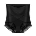 thumbnail image 1 of WMTBSRSW Women Shapewear Tummy Control Underwear High Waisted Girdle Lace Trim Body Shaper Butt Lifting Panties for Women, 1 of 6