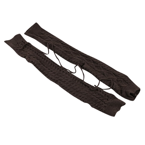 WMTBSRSW Women's Cable KnitThigh High Leg Warmer Socks Over Knee High Slouch Socks Solid Color Footless Boot Stockings for Girls