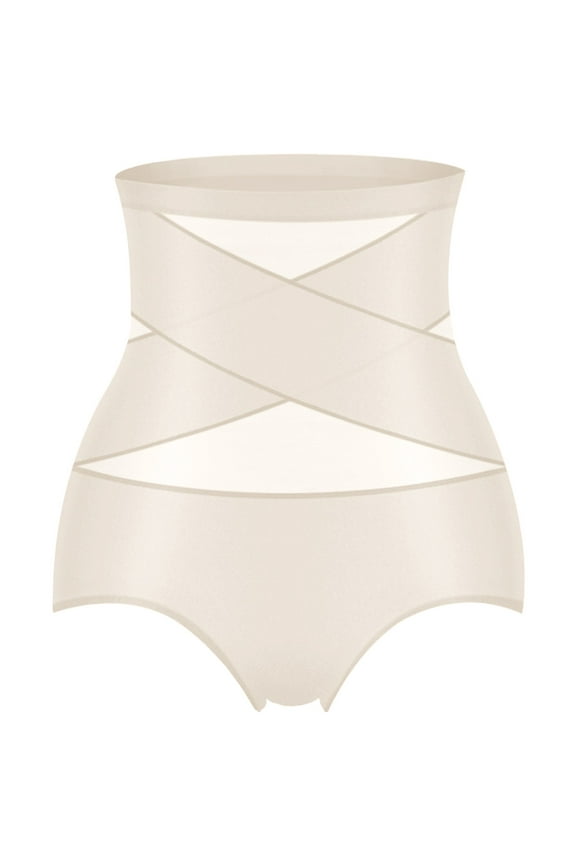 Womens High Waisted Tummy Control Panties Seamless Slimming Body Shaper Underwear Shapewear Panty Strentchy Breathable No Show Briefs