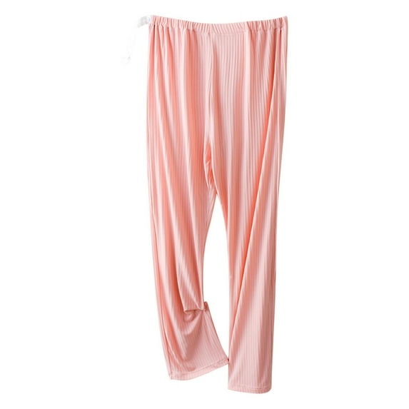 WMTBSRSW Womens MaternityPajama Pants Soft Comfortable Lightweight Adujustable Waisted Modal Pajama Bottoms Pregnancy Lounge Pants