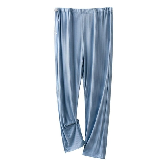 WMTBSRSW Womens MaternityPajama Pants Soft Comfortable Lightweight Adujustable Waisted Modal Pajama Bottoms Pregnancy Lounge Pants