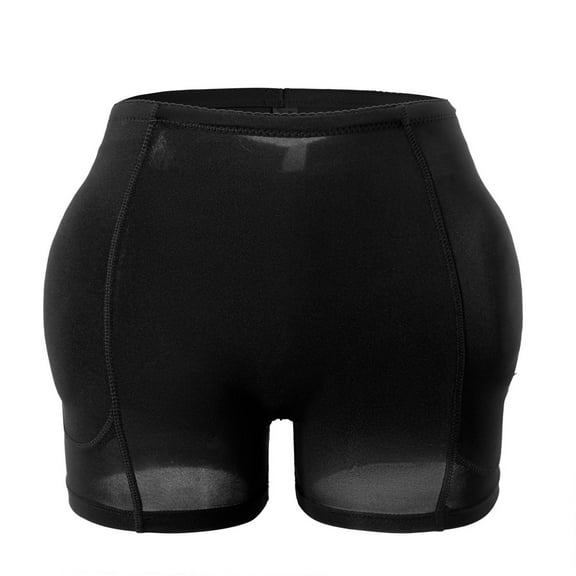 WMTBSRSW Womens Seamless Shapewear Shorts Tummy Control Shaper Shorts Pad Shaping Boyshorts Panties Mid Waisted Underwear