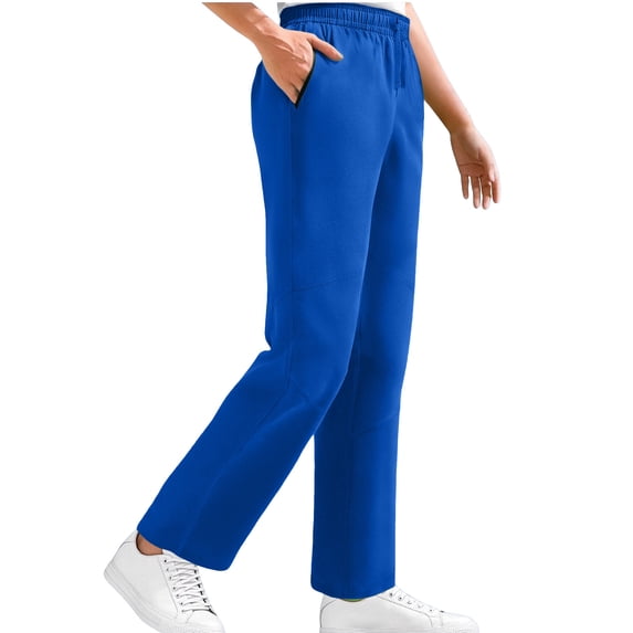 WMTBSRSW Womens Straight Leg Travel Pants Stretch High Wasited Ankle Sweat Pants with Pockets Comfy Drawstring Open Bottom Sweatpants