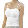 thumbnail image 1 of WMTBSRSW Y2k Tank Tops for Womens Summer 2025 Trendy Sleeveless Backless Pleated Camisoles Built in Bar Lounge Ventilate Vests, 1 of 6
