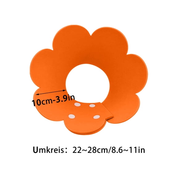 WMTOKK 4-piece Adjustable Pet Collar For Cats Neck Collar Comfortable Fit Soft Material Multicolor