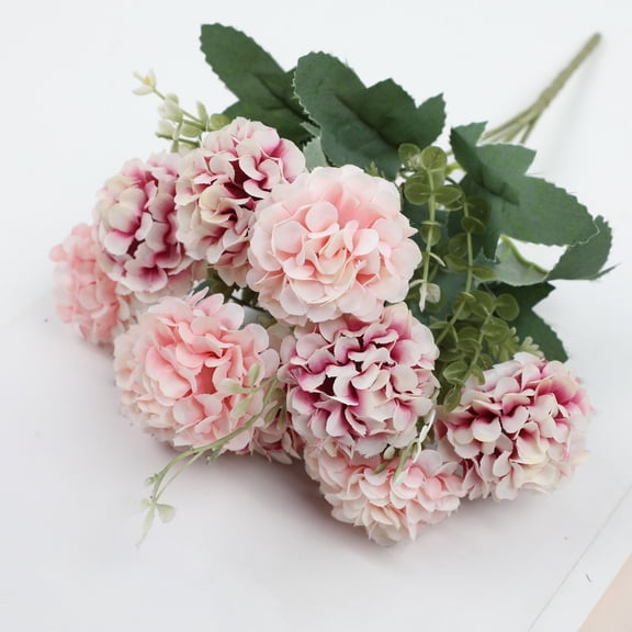 WMTOKK Artificial Button Chrysanthemum Flower, Decorative Silk Flower Arrangement For Wedding Home Table Vase Decoration (Style 3)