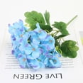 thumbnail image 1 of WMTOKK Artificial Phalaenopsis Orchid Flower Silk Bouquet Realistic Fake Orchid Floral Arrangement for Wedding Home Table Centerpiece Photography Decor (Blue), 1 of 5