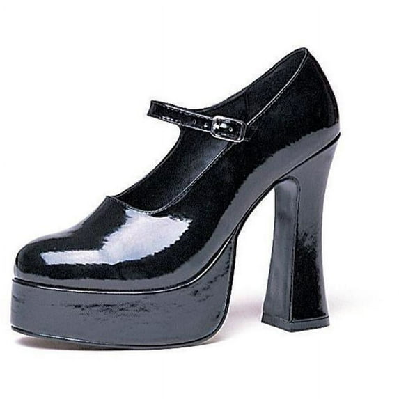 WMU Platform Maryjane Red Glitter Size 11