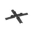thumbnail image 1 of WMXC-BK-WAC Lighting-Accessory - X Connector Suspension Mount-Black Finish, 1 of 1