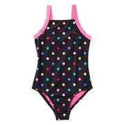 Girls One Piece Swimsuit with UPF 50+, Sizes 4-18 & Plus