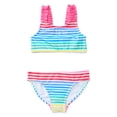 thumbnail image 1 of Wonder Nation Girls Everyday Bikini Swim Set with UPF 50+, 2-Piece, Sizes 4-18, 1 of 3