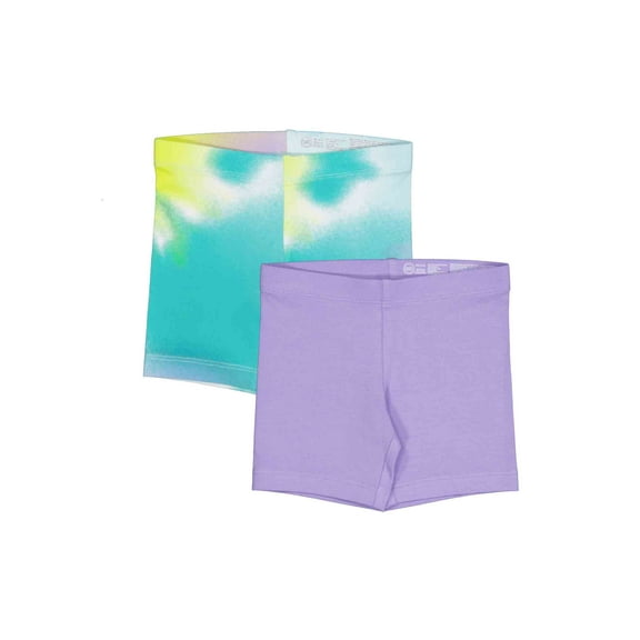 Wonder Nation Girls 2-Pack Bike Short, Sizes 4-18 & Plus