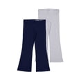 thumbnail image 1 of Wonder Nation Girls Flare Legging, 2-Pack, Sizes 4-18 & Plus, 1 of 6