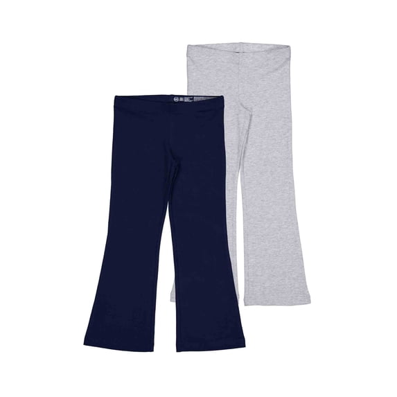 Wonder Nation Girls Flare Legging, 2-Pack, Sizes 4-18 & Plus