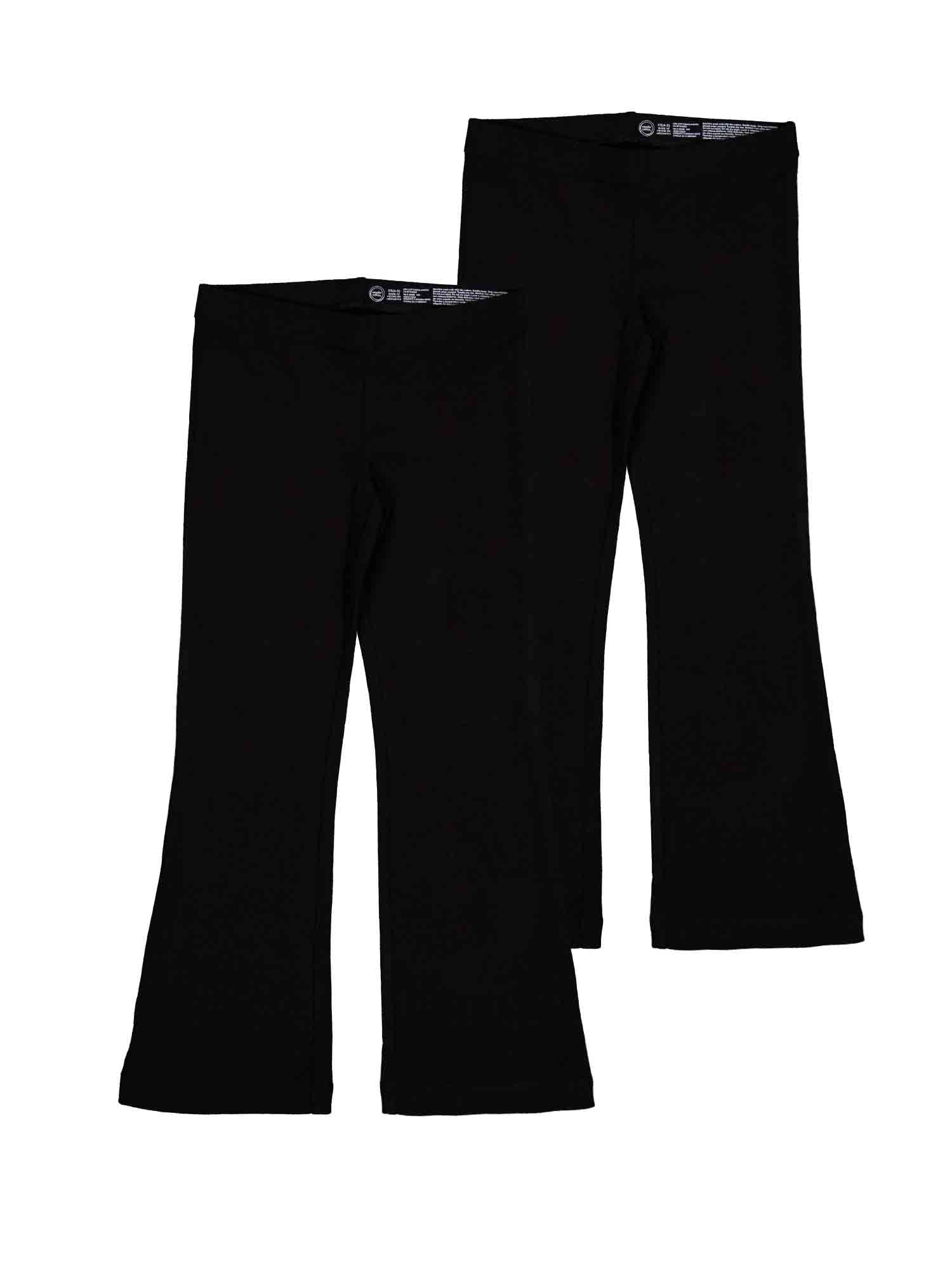 Wonder Nation Girls Flare Legging, 2-Pack, Sizes 4-18 & Plus