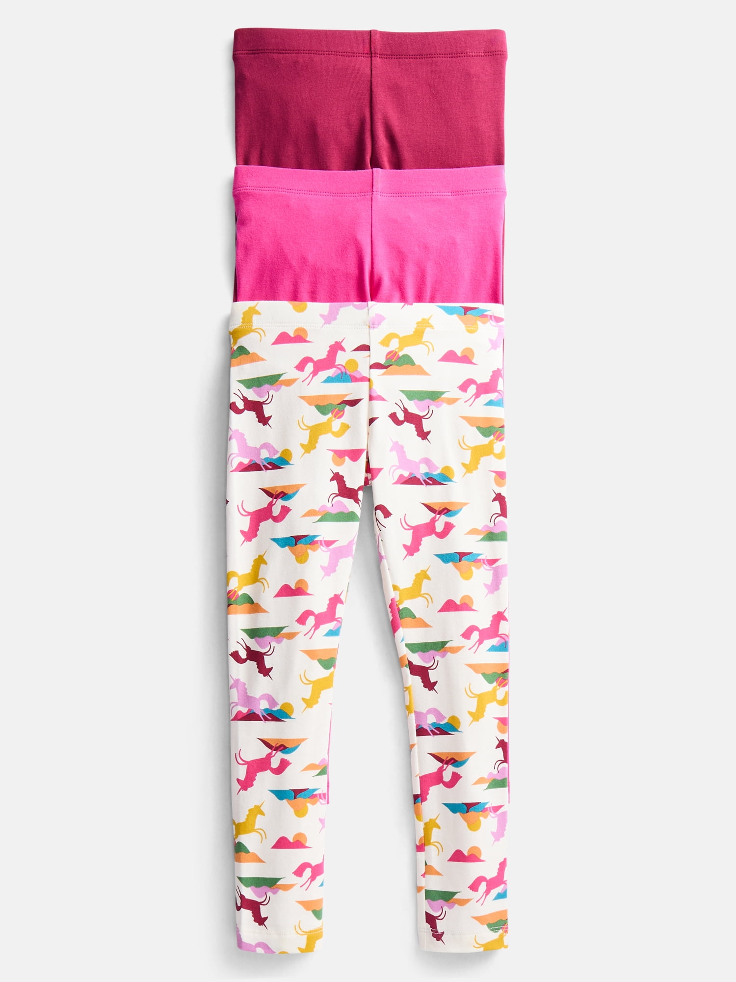 Wonder Nation Girls Kid Tough Leggings, 3-Pack, Sizes 4-18 & Plus