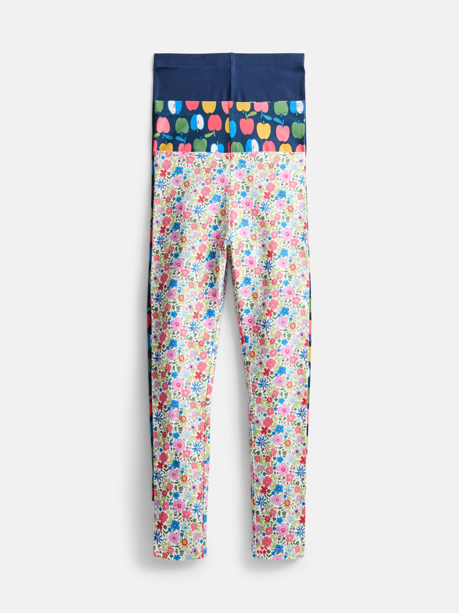 Wonder Nation Girls Kid Tough Leggings, 3-Pack, Sizes 4-18 & Plus