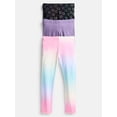 thumbnail image 1 of Wonder Nation Girls Kid Tough Leggings, 3 Pack, Sizes 4-18 & Plus, 1 of 3