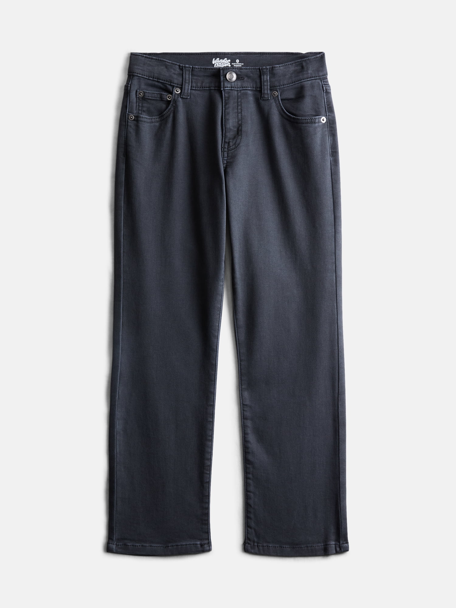 Wonder Nation Boys 5 Pocket Pants, Sizes 4-18
