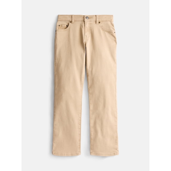 Wonder Nation Boys 5 Pocket Pants, Sizes 4-18