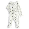 thumbnail image 1 of Wonder So Soft Modal by Wonder Nation Gender Neutral Two-Way Zipper Footed Sleep N Play Pajamas, Sizes Preemie–6/9 Months, 1 of 3
