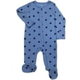 thumbnail image 1 of Wonder So Soft Modal by Wonder Nation Baby Unisex Two-Way Zipper Footed Sleep N Play Pajamas, Sizes Preemie-6/9 Months, 1 of 2