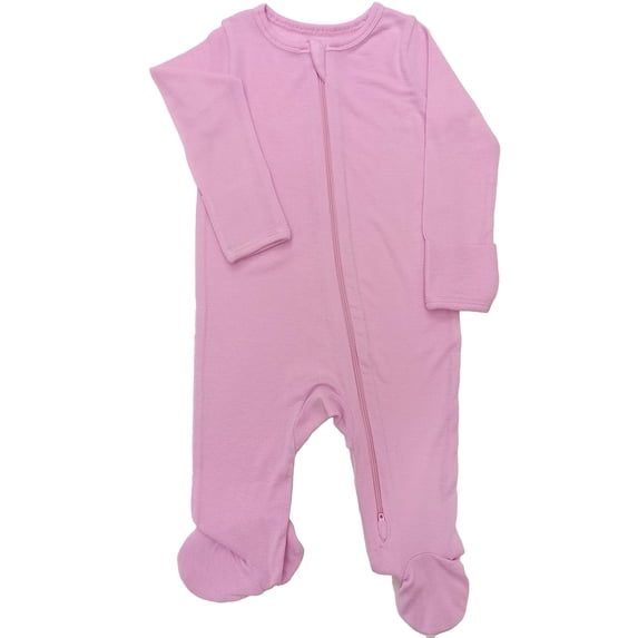 Wonder Nation Baby Gender Neutral Zip Front Footed Sleep N Play Pajamas, Sizes Preemie-6/9 Months