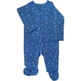 thumbnail image 1 of Wonder Nation Baby Gender Neutral Zip Front Footed Sleep N Play Pajamas, Sizes Preemie-6/9 Months, 1 of 1